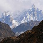 Bergkulisse vom Gilgit - Skardu 'Highway' 