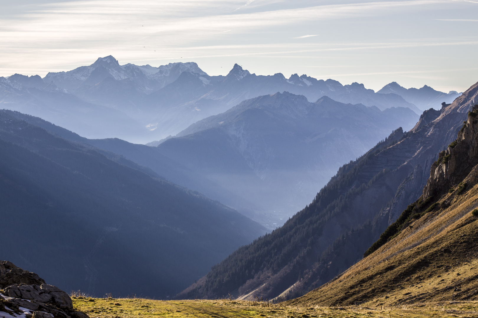 Berglandschaft Foto Bild Landschaft Berge Gipfel Und Grate Bilder Auf Fotocommunity