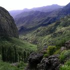 Berglandschaft auf Gomera