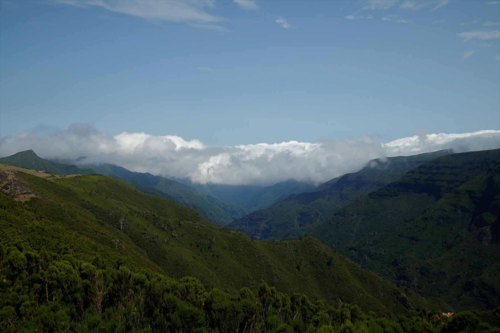 Berglandschaft auf Madeira ...