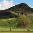 Berglandschaft bei Edinburgh