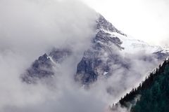 Berglandschaft (Brand bei Bludenz, Österreich)