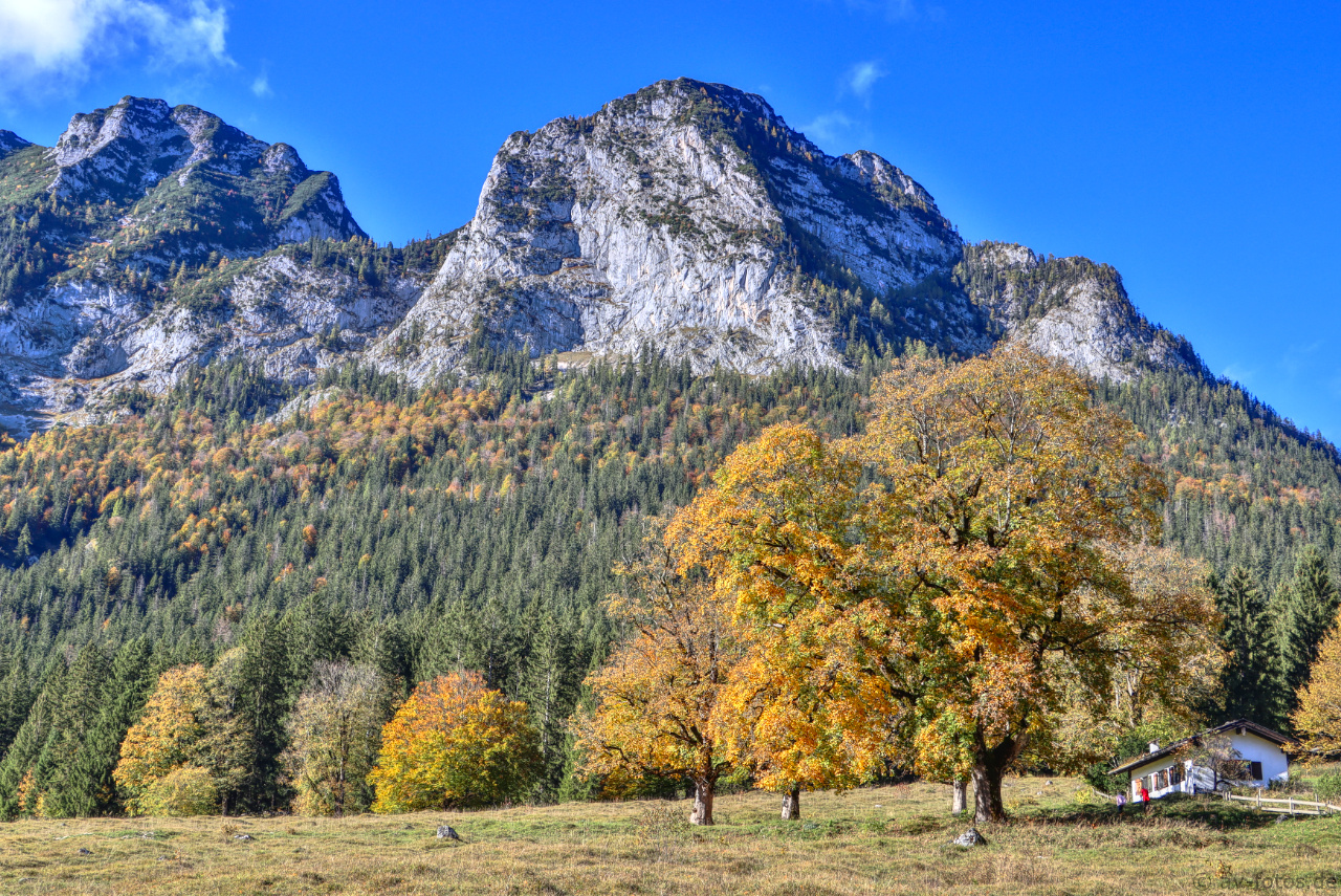 Berglandschaft Hintersee bei Ramsau