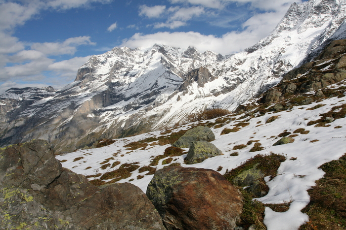 Berglandschaft  im  Berner Oberland" (Schweiz)