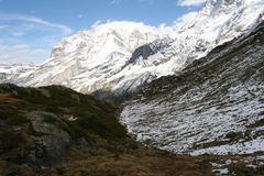 Berglandschaft im "Hinteren Lauterbrunnental" (Berner Oberland / Schweiz)