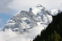 Berglandschaft im "Hinteren Lauterbrunnental"  (Berner Oberland / Schweiz)