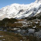 Berglandschaft im "Hinteren Lauterbrunnental" (Schweiz)