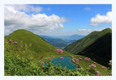 Berglandschaft im Kleinwalsertal