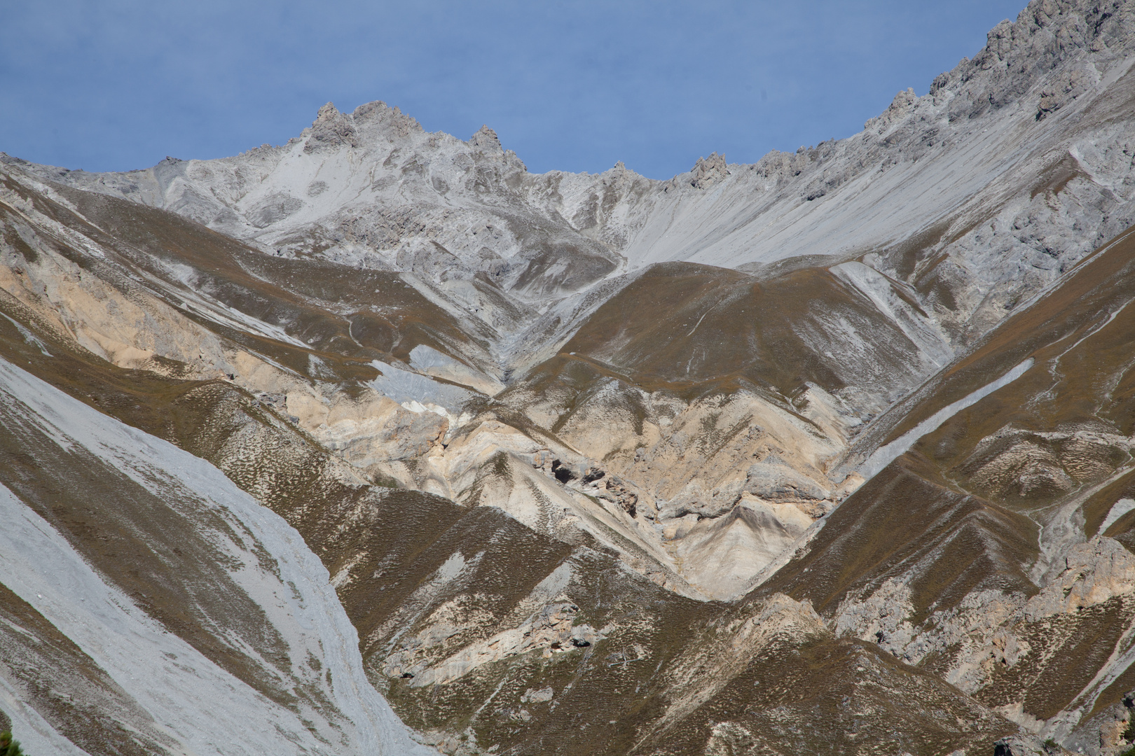 Berglandschaft im Schweizer Nationalpark