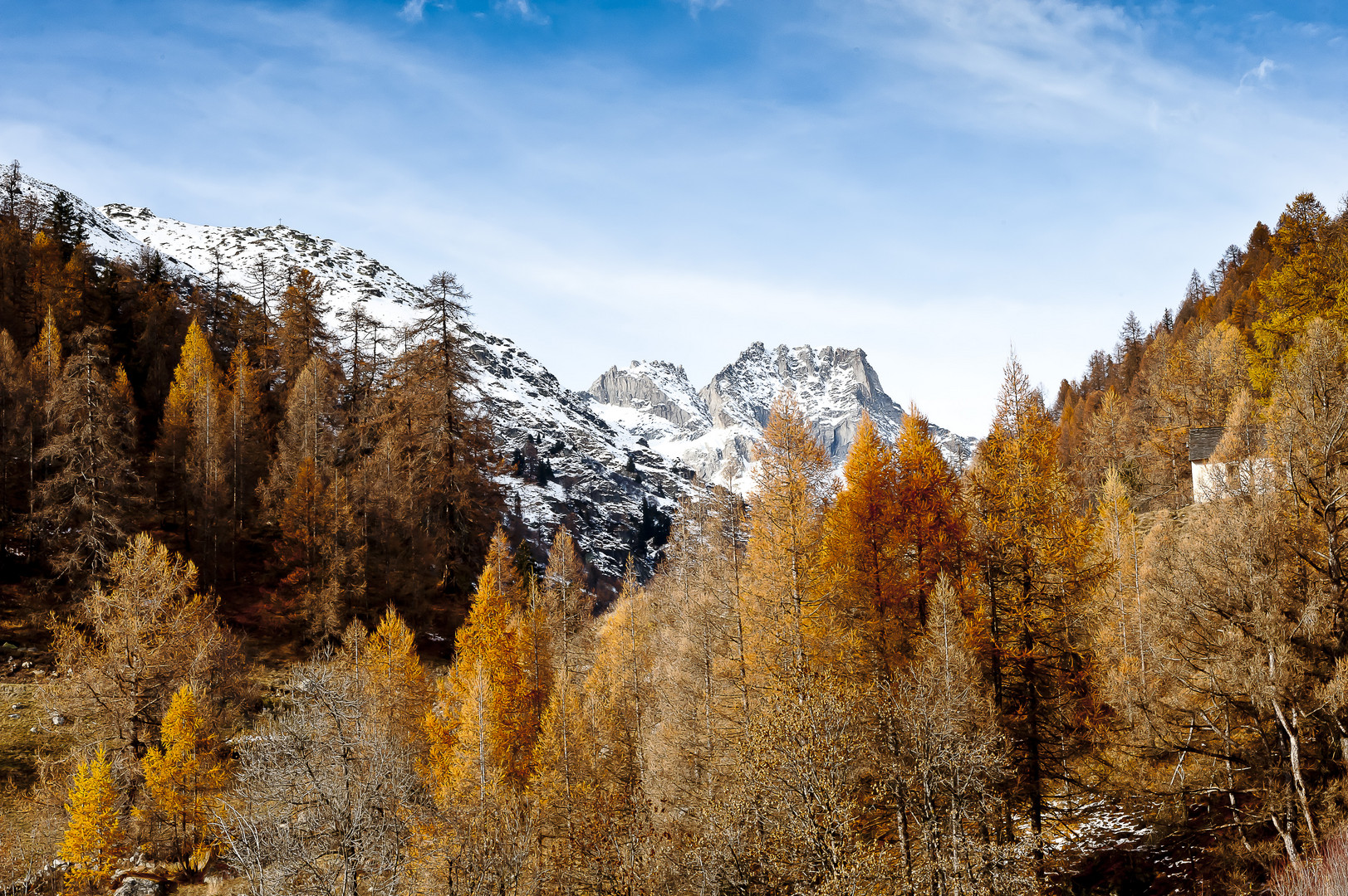 Berglandschaft im Wallis