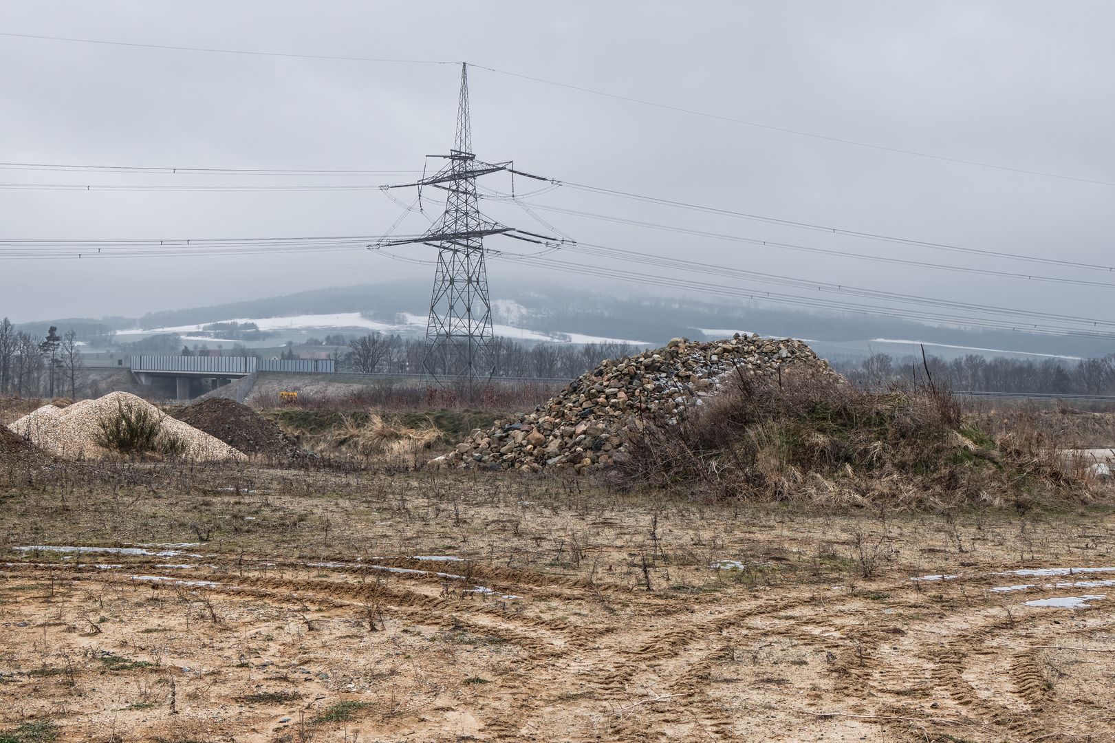 Berglandschaft im Winter