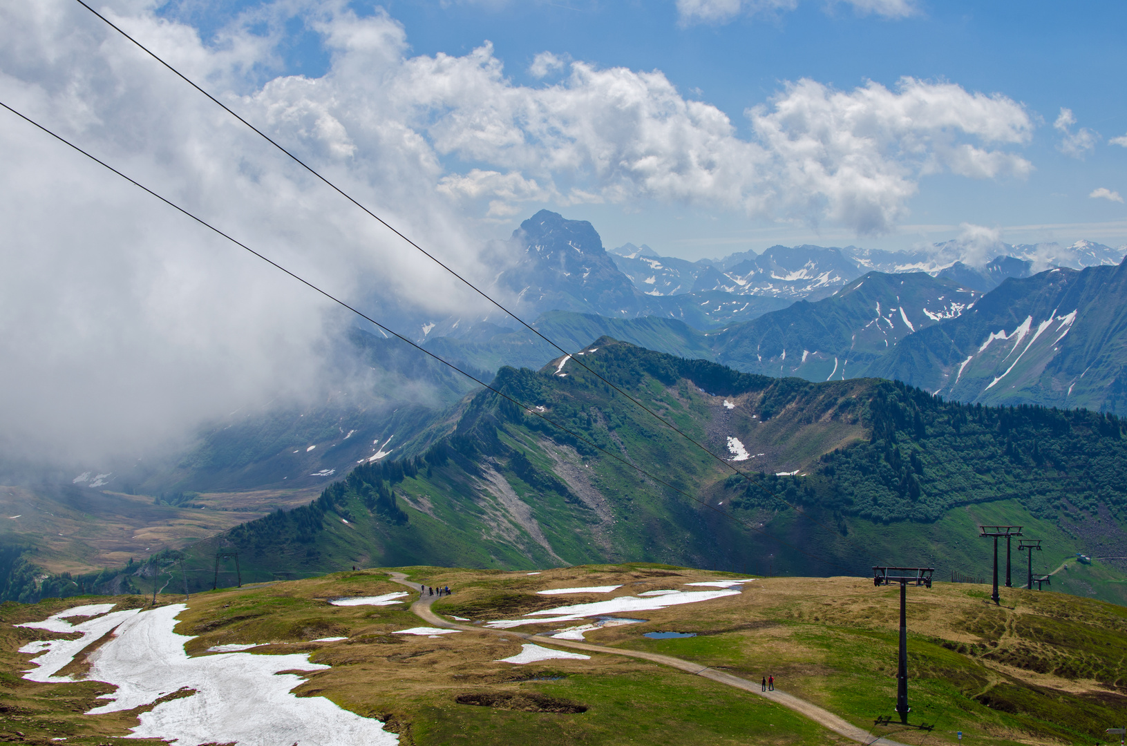 Berglandschaft in Österreich