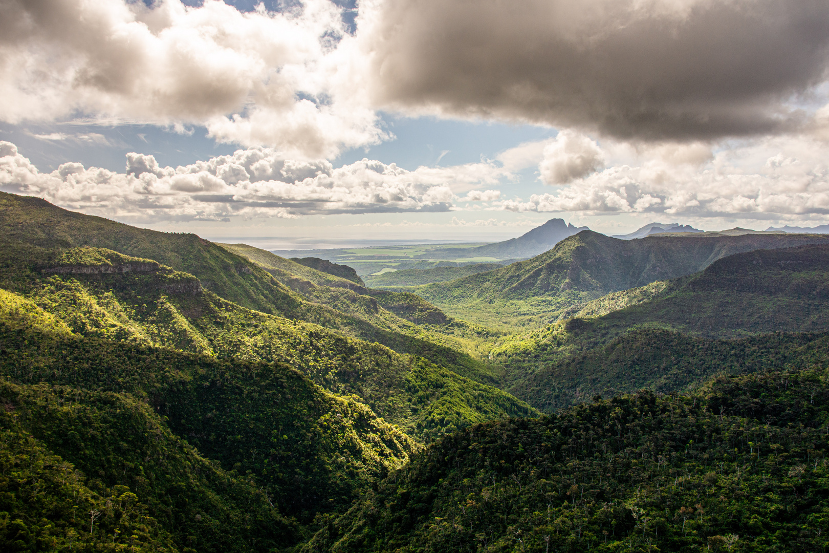 Berglandschaft Mauritius