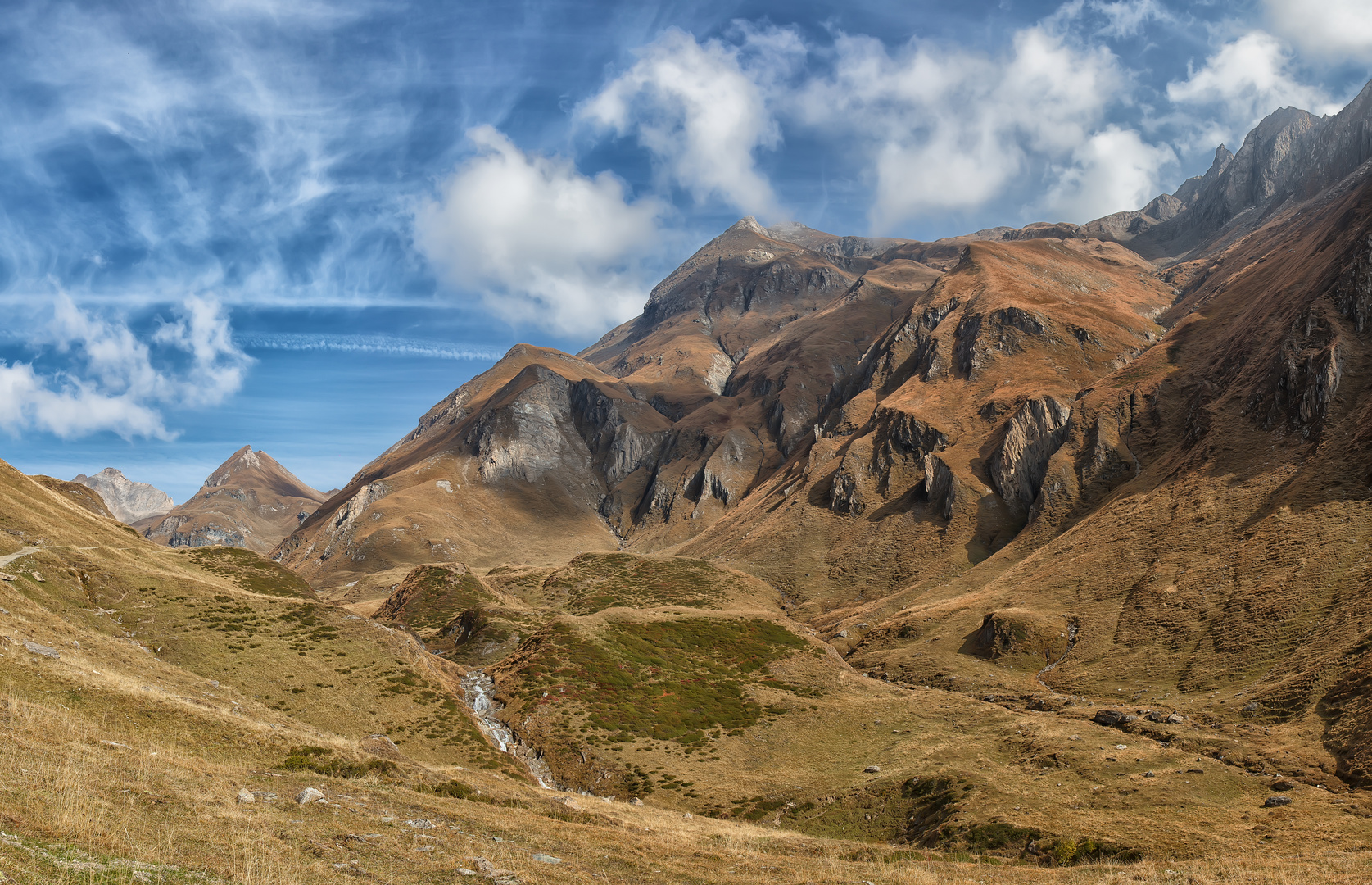 Berglandschaft nahe Vals, Südtirol