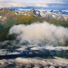 Berglandschaft um die Nördlinger Hütte