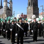 Bergmannparade zum Salzfest in Halle/S