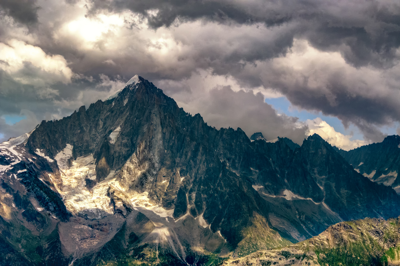 Bergmassiv bei Chamonix (3)