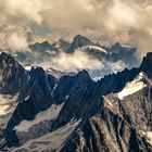 Bergmassiv bei Chamonix