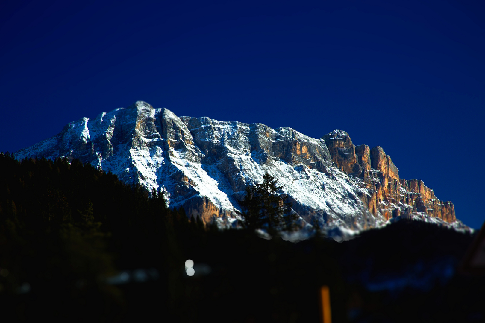 Bergmassiv in Südtirol