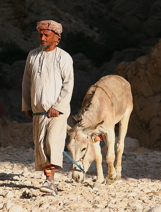 Bergnomade aus dem Oman