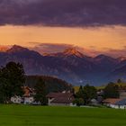 Bergpanorama Allgäu