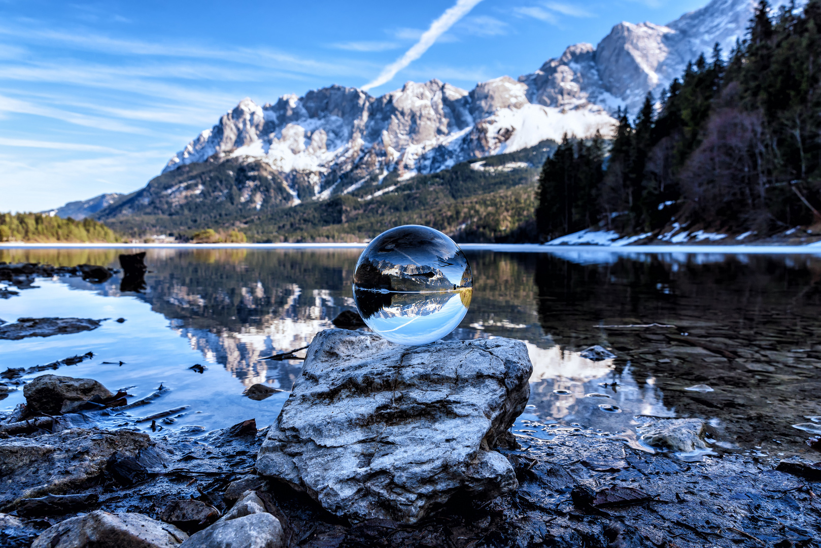 Bergpanorama am Eibsee 