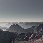 Bergpanorama am "Morgen" (ca. 9:00 Uhr) ... von der Zugspitze aus 