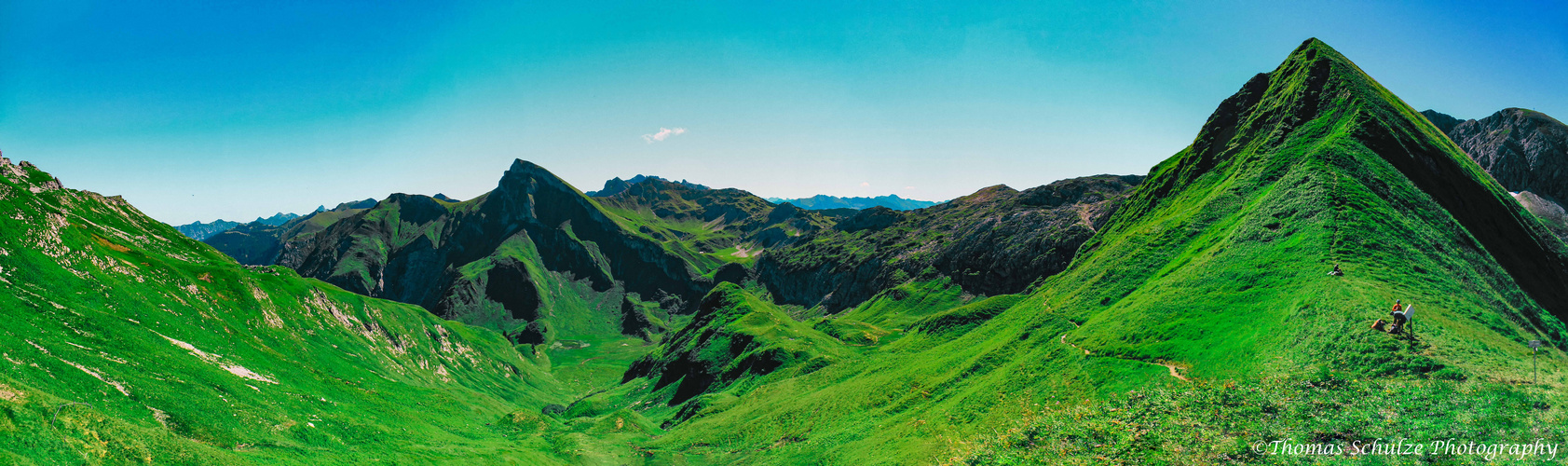 Bergpanorama am Schrecksee