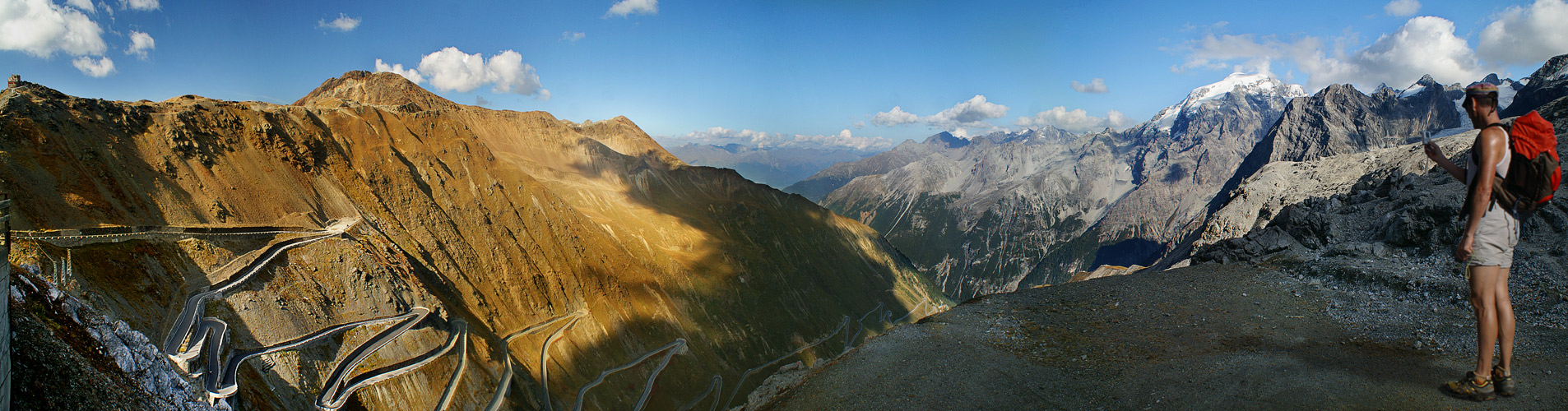 Bergpanorama am Stilfser Joch