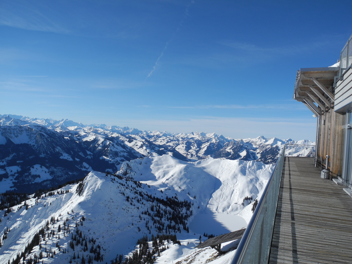 Bergpanorama auf dem Stockhorn