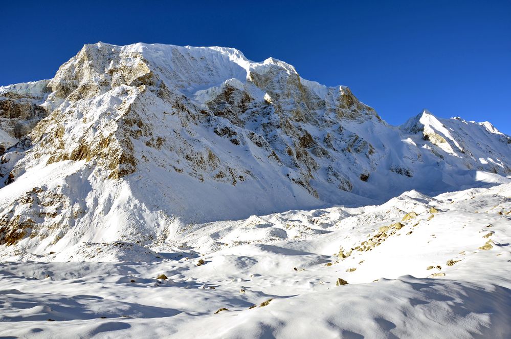 Bergpanorama auf dem Weg zum Larke Pass