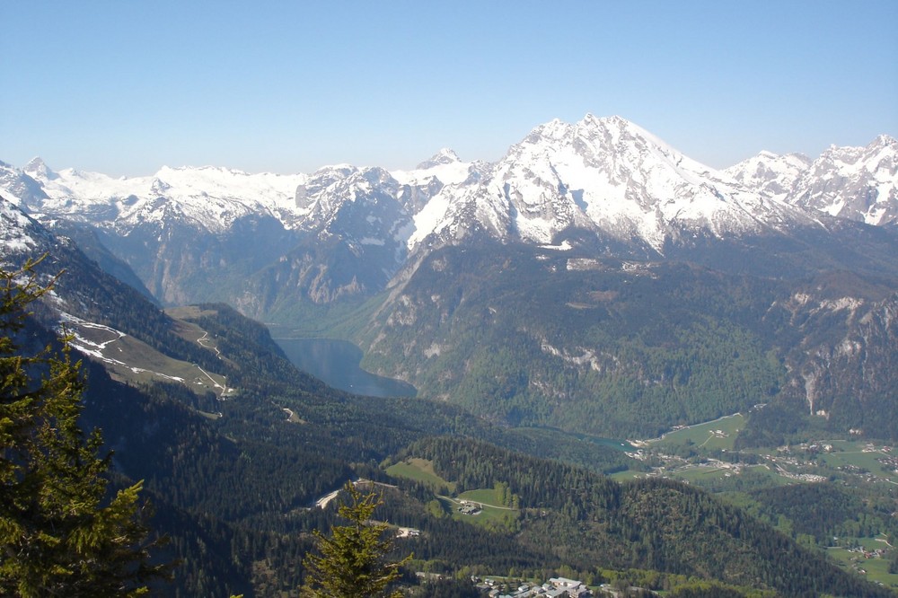 Bergpanorama - Aussichtsspunkt Kehlsteinhaus