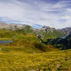 Bergpanorama bei Melchsee-Frutt mit dem Tannensee