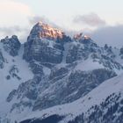 Bergpanorama im Abendlicht