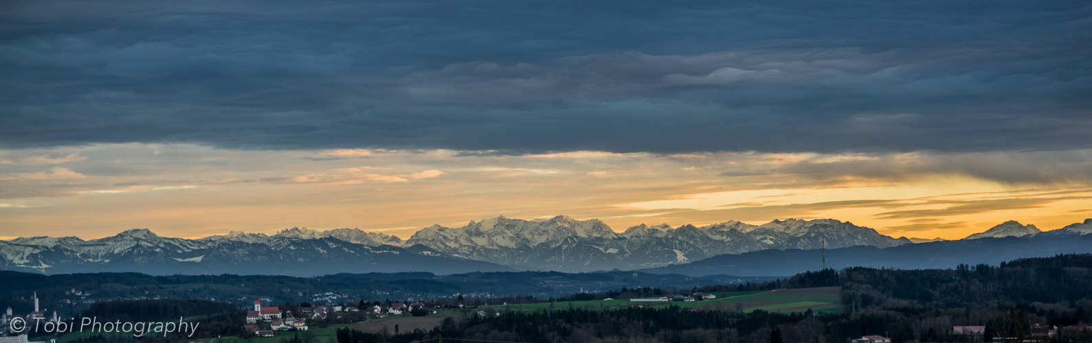 Bergpanorama im Fokus