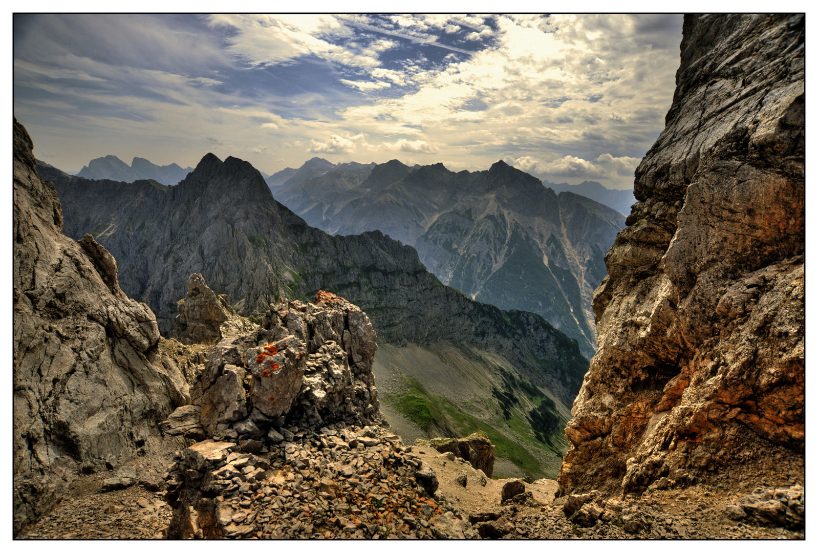 Bergpanorama im Karwendel