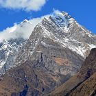 Bergpanorama in der Manaslu-Region