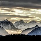 Bergpanorama in Salzburg / Elixhausen