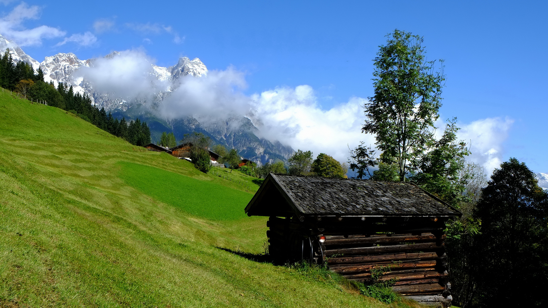 Bergpanorama Leogang