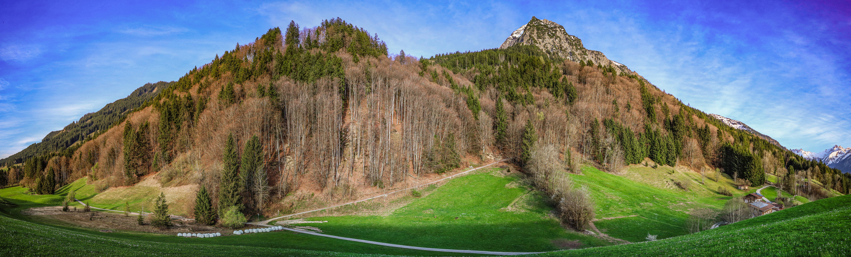 Bergpanorama mit Rubihorn