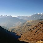 Bergpanorama oberhalb von Muktinath Phedi