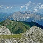 Bergpanorama Ostalpen (Steiermark/Österreich)