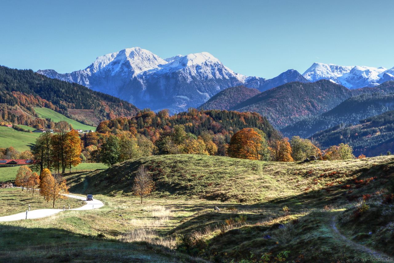 Bergpanorama Ramsau Hintersee 