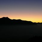 Bergpanorama Schweiz-Vorarlberg