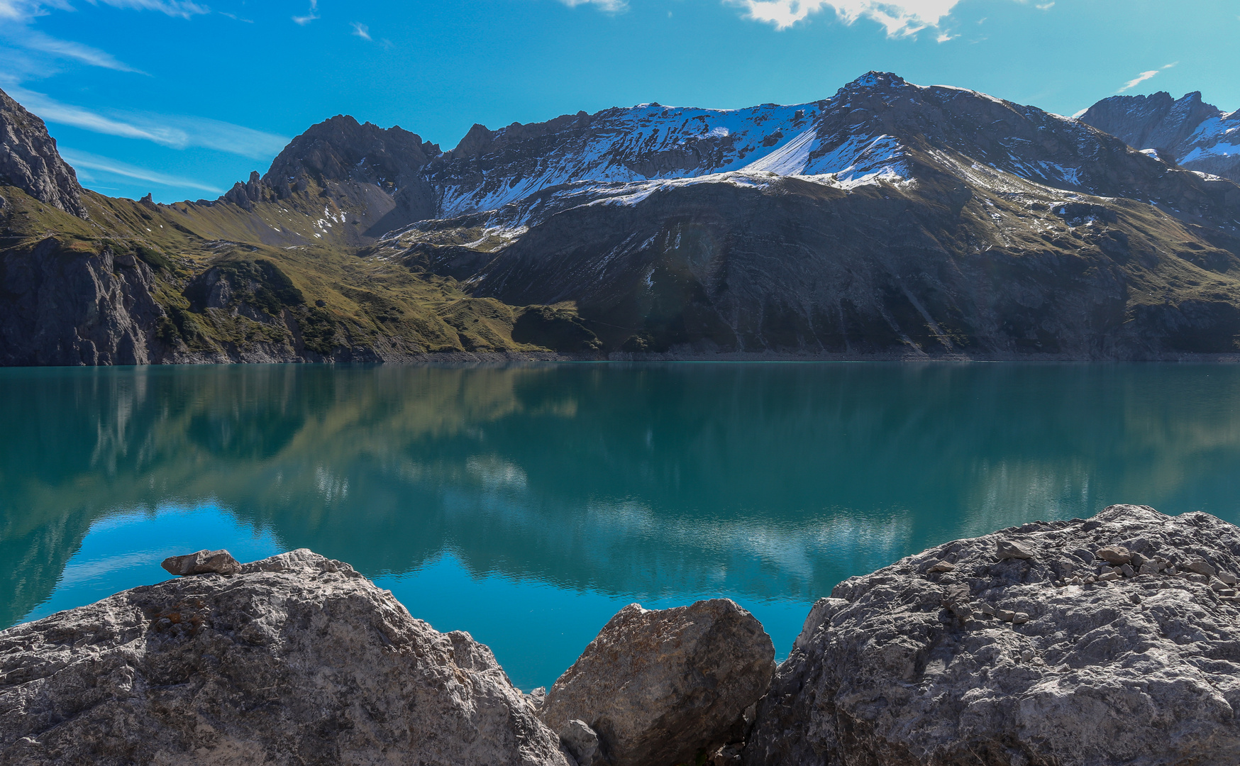 Bergpanorama Spiegel (Lünersee)