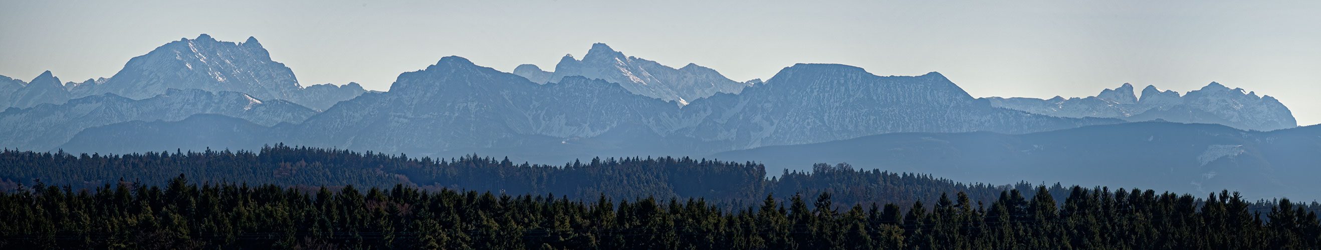 Bergpanorama vom Eschlberg