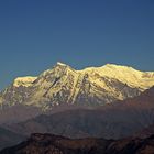 Bergpanorama vom Poon Hill zum Sonnenaufgang