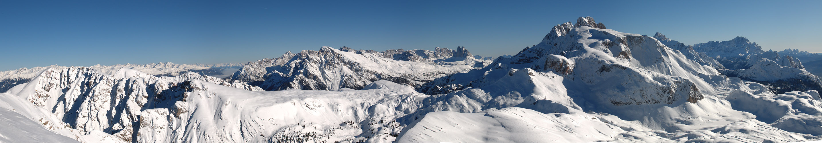 ... Bergpanorama ... vom Seekofel aus