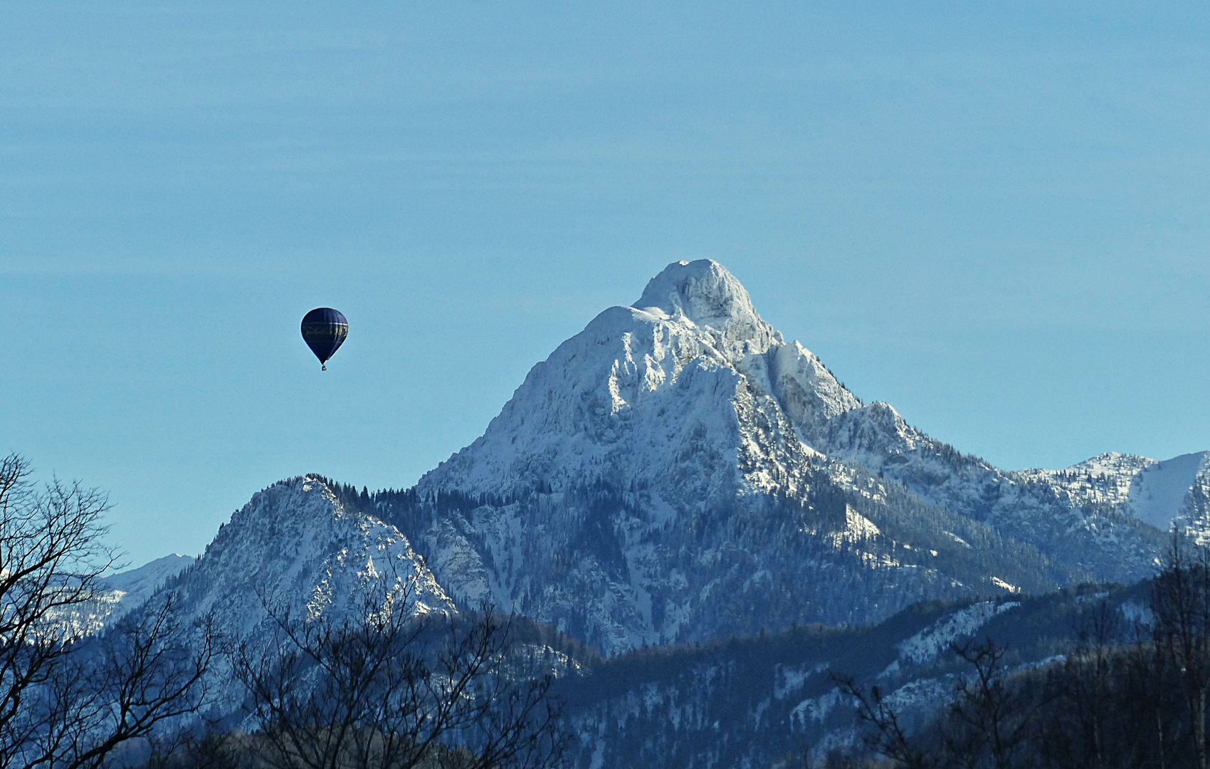 Bergpanorama von heute