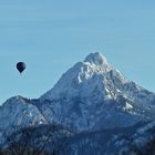 Bergpanorama von heute